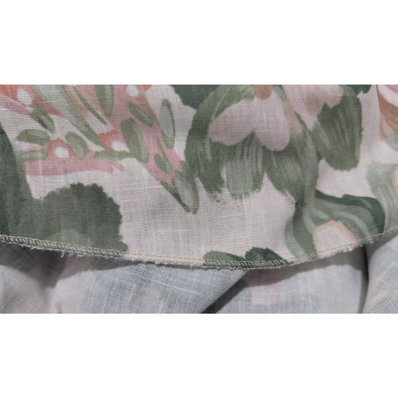 New Nina Kendosa Paris One Size Alionka Dress midi green floral shift 0956 - Picture 8 of 8